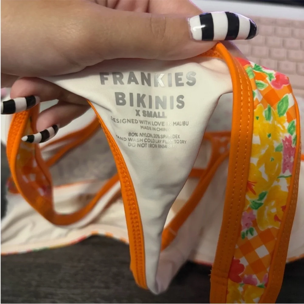 Frankie’s Bikinis Dean Floral Underwire Bikini Set - Picture 7 of 8